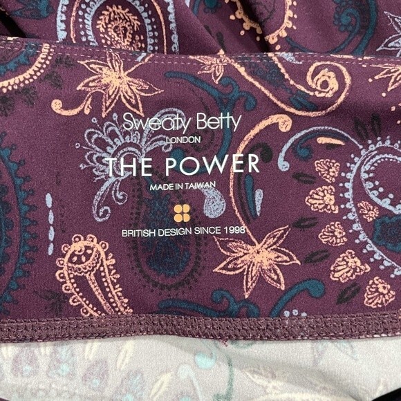 SWEATY BETTY The Power Cropped Paisley Leggings - Picture 9 of 10